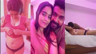 Young Mallu Wife Removing Sari Fuck in OYO – Desihub Sex Video